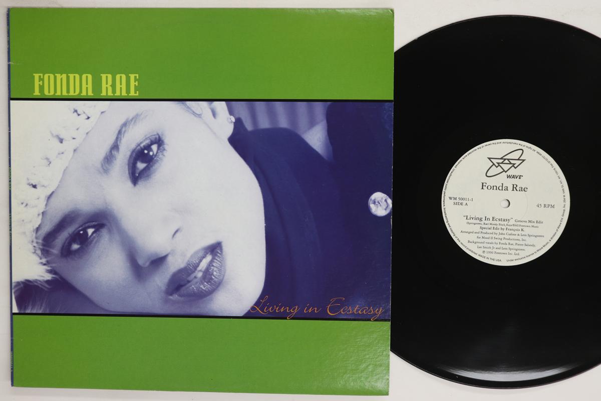 

12inch Record FONDA RAE Living In Ecstasy WM500111 Wave Music 1996 US Dance Electronica Used