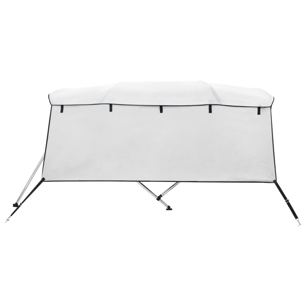 4 Bow Bimini Top with Side Panels 243 x (200 213) x 137 cm
