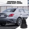 2pcs Universal Car Constant-velocity Dust Cover Car Engines CV Protect Cover Car Ball Cage Dust Cover Black Auto Accessories