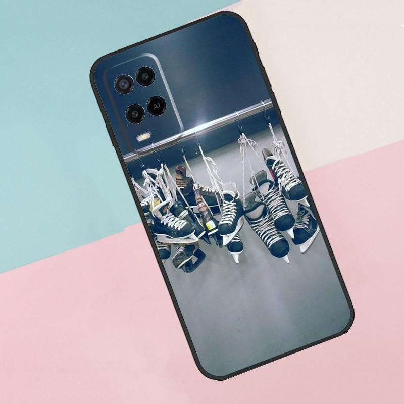 

Ice Hockey Sport For Oppo A17 A77 A60 A74 A94 A54 A18 A38 A58 A78 A98 A40 A80 A16 A76 A96 A15 A57S Phone Case OPPO A38 4G