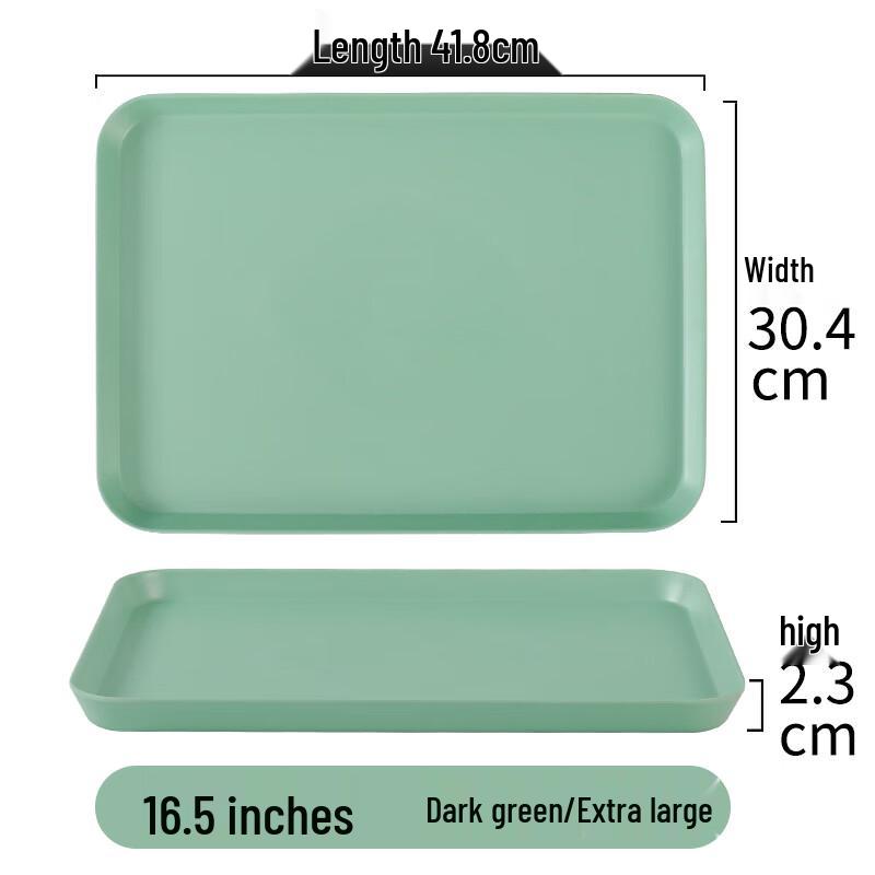 Nordic Style Melamine Rectangular Serving Tray