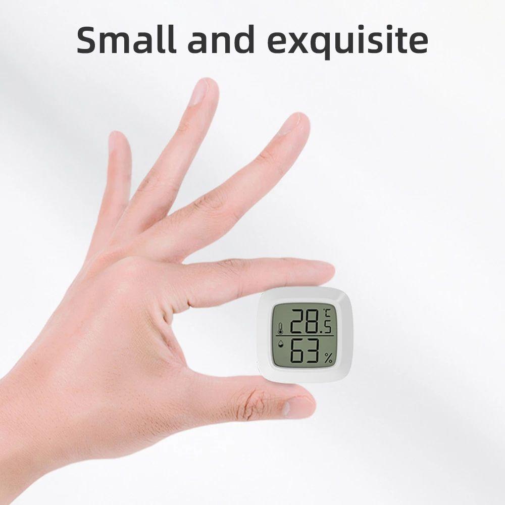 Mini LCD Digital Room Thermometer Temperature Sensor Humidity Meter Indoor Hygrometer Gauge Weather Station