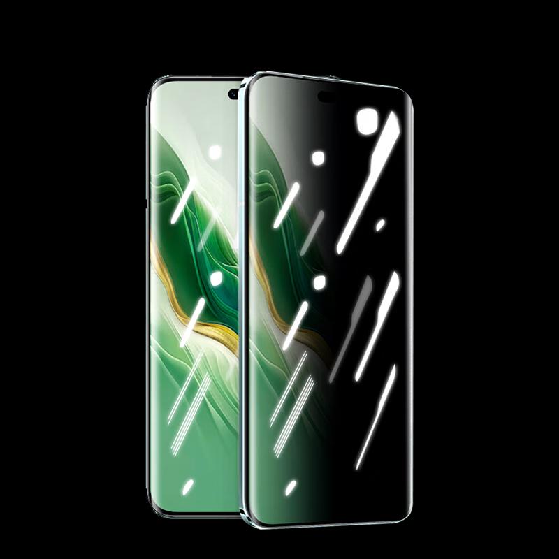 Smorss Anti-Peep Tempered Glass Screen Protector for Honor Magic6 Pro