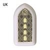 Wall Socket UK/EU Quran Player Multi-color Portable Wall Mount Speaker Mini Interactive LED Atmosphere Light Muslim Daily Pray