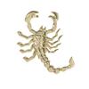 European and American Cold Wind Exaggerated Scorpion Brooch Animal Fashion Clothing Pin