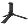 Manbily Phone Tripod Mini Desktop Cell Phone Tripod Stand Holder with Cold Shoe for Live Streaming