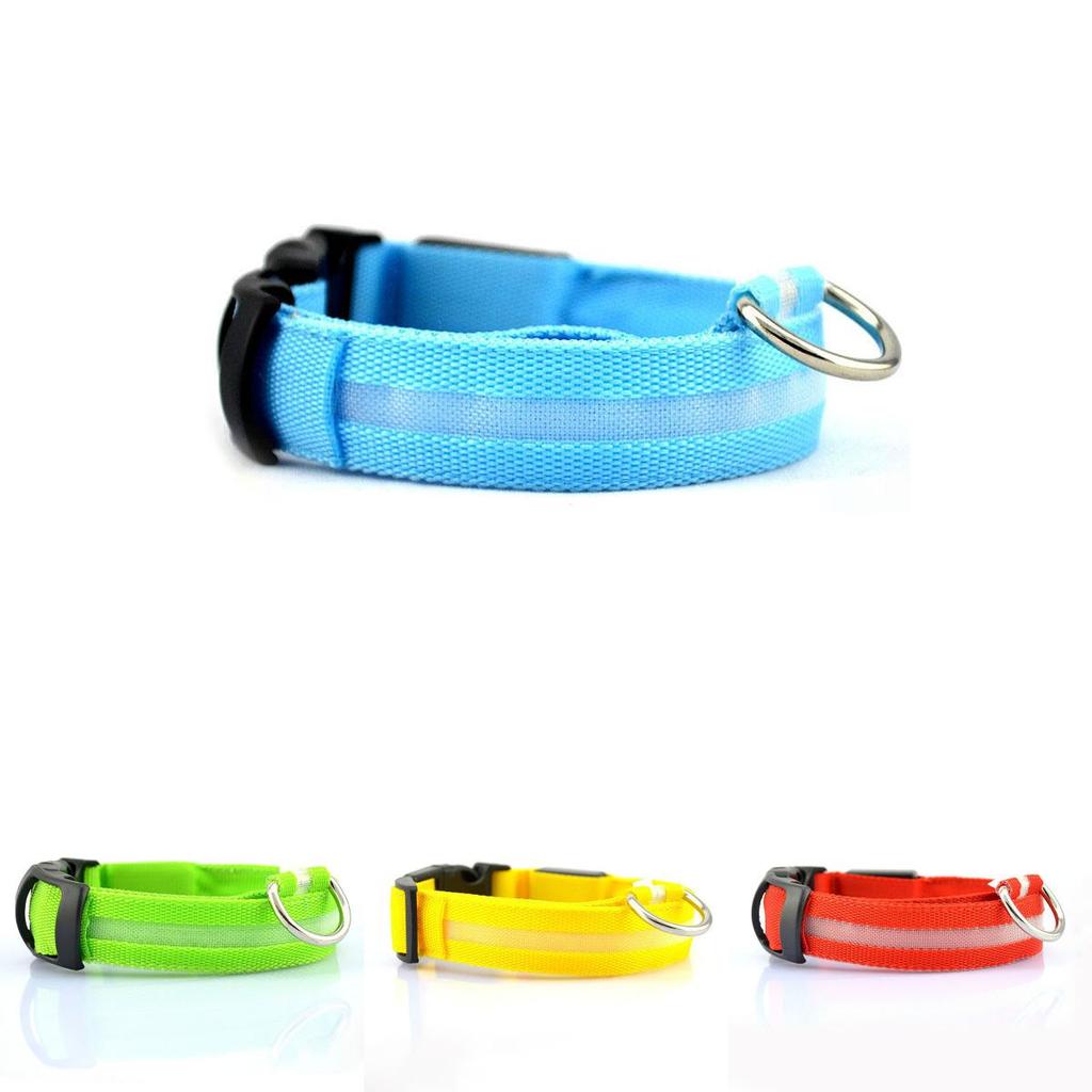 Pet Led Light Up Dog Collar Rechargeable For Small Medium Large Dogs