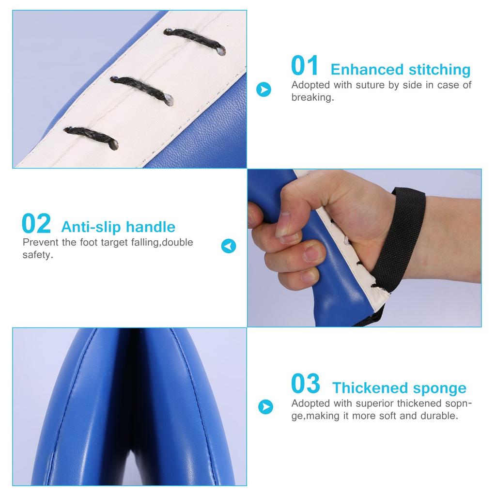 Double Hand Boxing Punching Mitts for Muay and Martial Arts Relieves Enjoy the Sound of Clean One Pair for Right and Left Mitts, Mitts, Kickboxing,