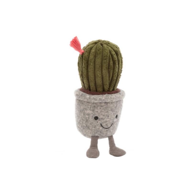

JELLYCAT Plant Series Naughty Succulent Cactus Colourful Doll Plush Doll 19cm Height Box Not Included