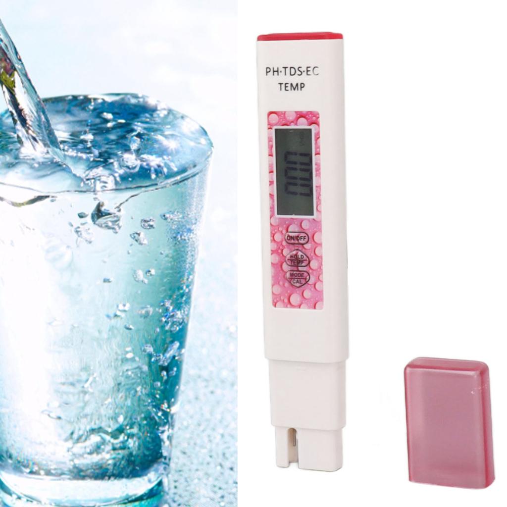 Digital Water Tester Pen 4 in 1 Accurate Sensitive Portable PH   EC Temperature Water Quality Meter