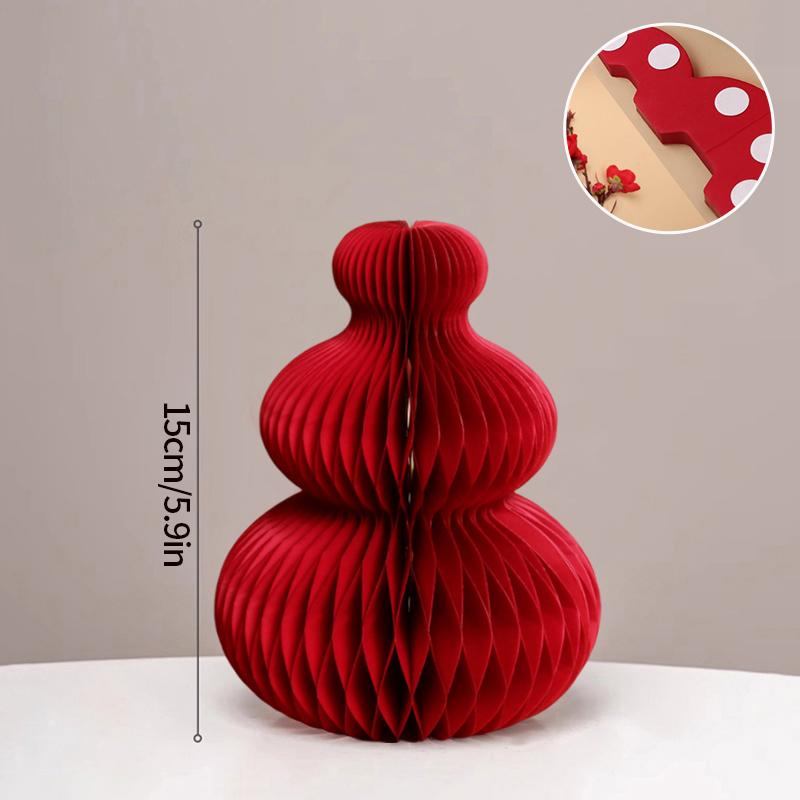 3D Honeycomb Ornament Chinese New Year Decorations Pendants Wedding Christmas Spring Festival Decoration Supplies