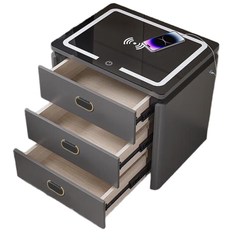 Tiger Smart Hidden Bedside Safe with Wireless Charging