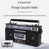 Portable Bluetooth Multifunction Cassette Recorder with USB, SD Card, Radio, and Four-Band Tape Player.