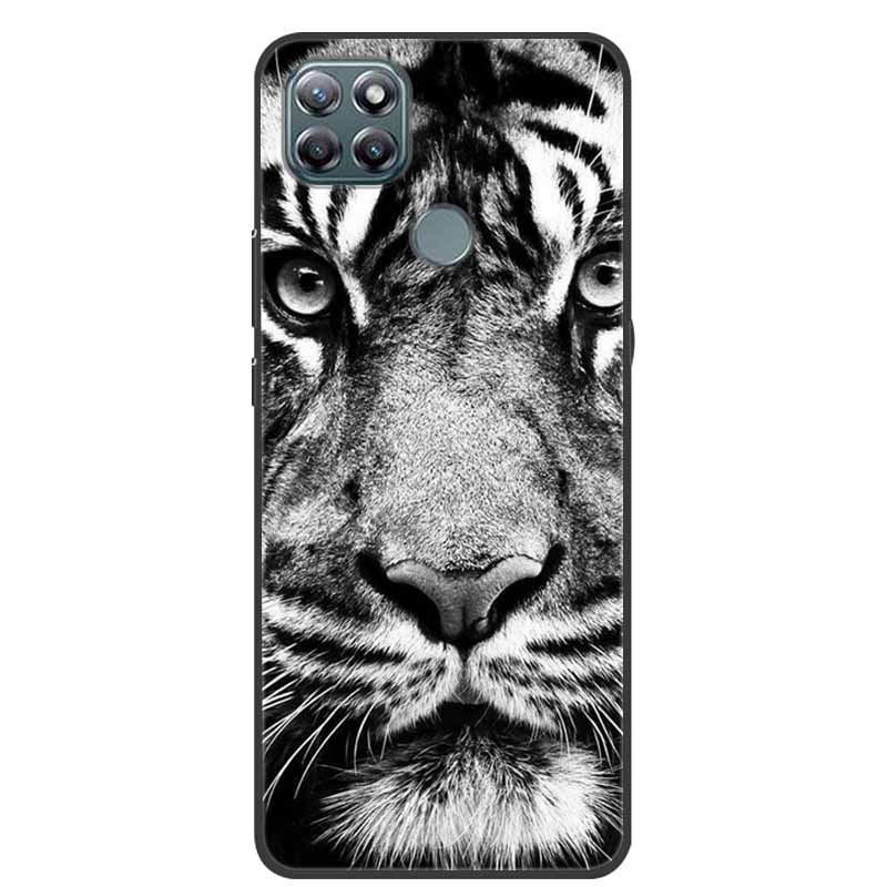 Für Lenovo K12 Pro Hülle Weiches Silikon Wolf Löwe TPU Rückabdeckungen für Lenovo K12Pro Handy Tasche Cartoon Schutzhüllen Hübsch