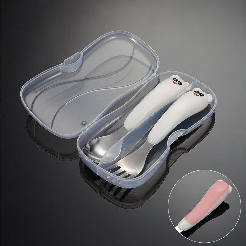 Qianxing Kids Panda Stainless Steel Cutlery Set