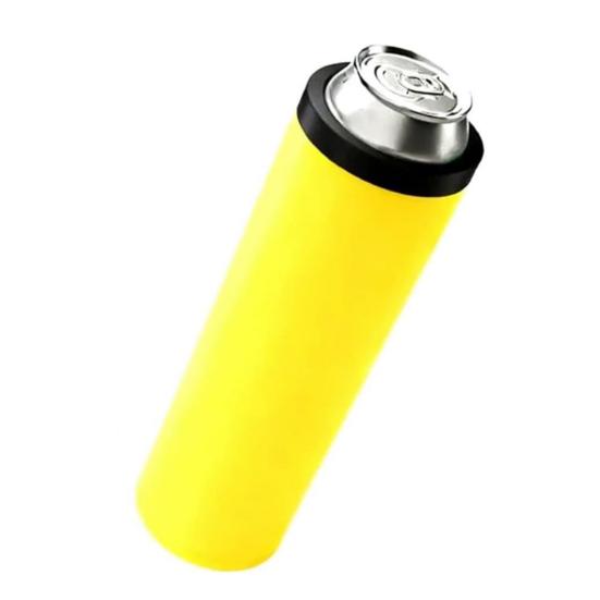 Dual Can Holder with Quick Reload 2 Beer Soda Can Cooler Insulated Beverage Holder Outdoor Event Accessory