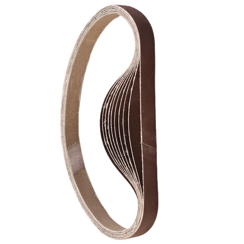 Accessories Equipment High quality New Supplies Sanding Belt Sander Tools Wood Workshop Grinder 10pcs 15x452mm