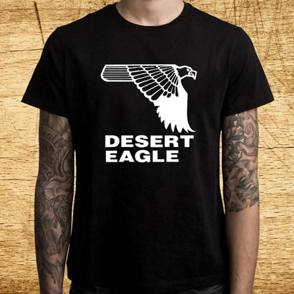 Desert Eagle Famous Firearms Men s Black T-Shirt Tee Top Unisex M