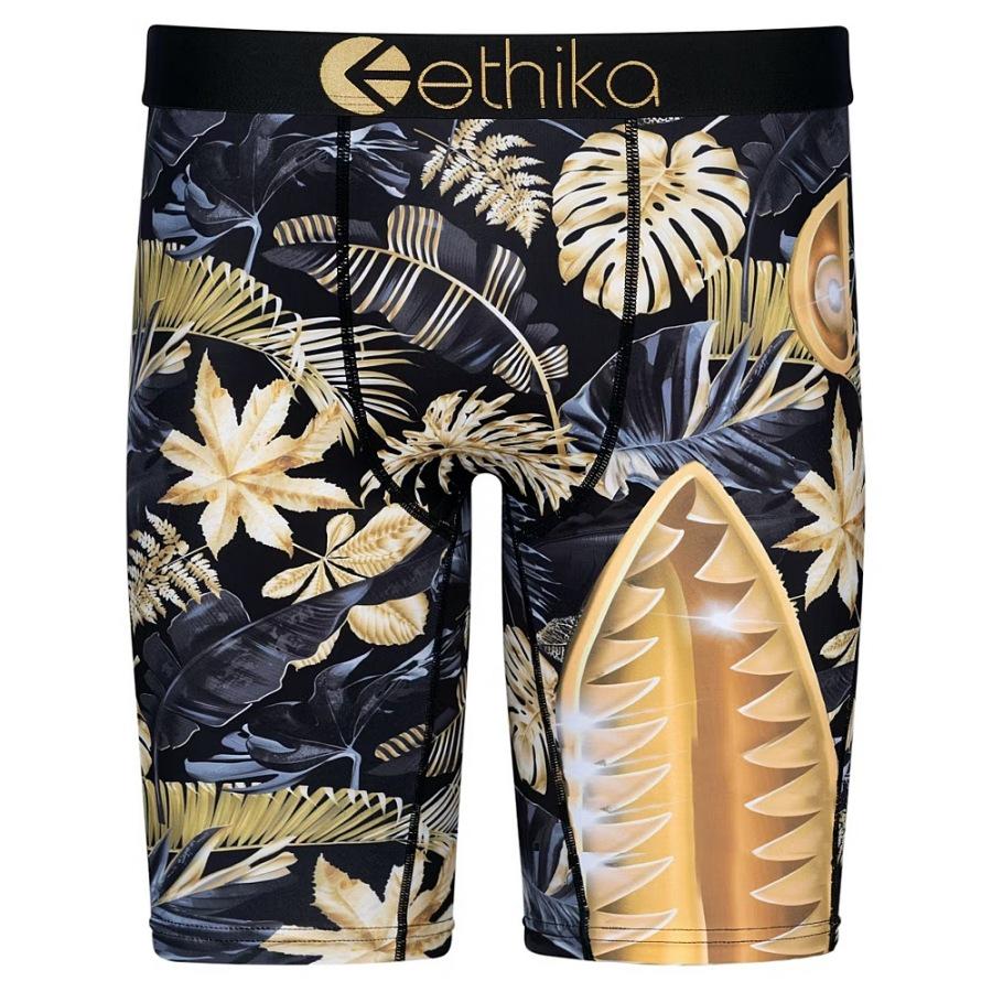 

Чоловіча дихаюча квадратна білизна ETHIKA: Модні спортивні труси з принтом, плавки для фітнесу, пляжні штани. M EU size (120-140 jin)