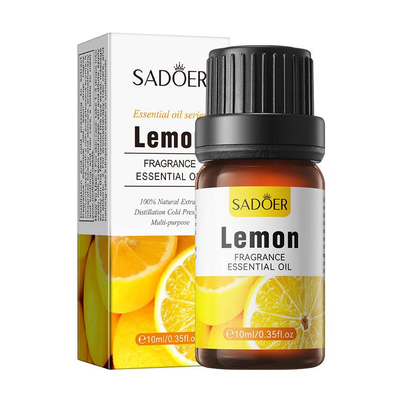 SADOER Aromatherapy Essential Oil Sakura Mint Vanilla Fragrance Massage Soothing Skin Care One Bottle Multi-Use Essential Oil