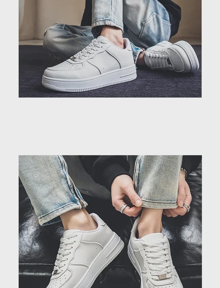 Men's Black Breathable Casual Sports Shoes - Autumn Fashion