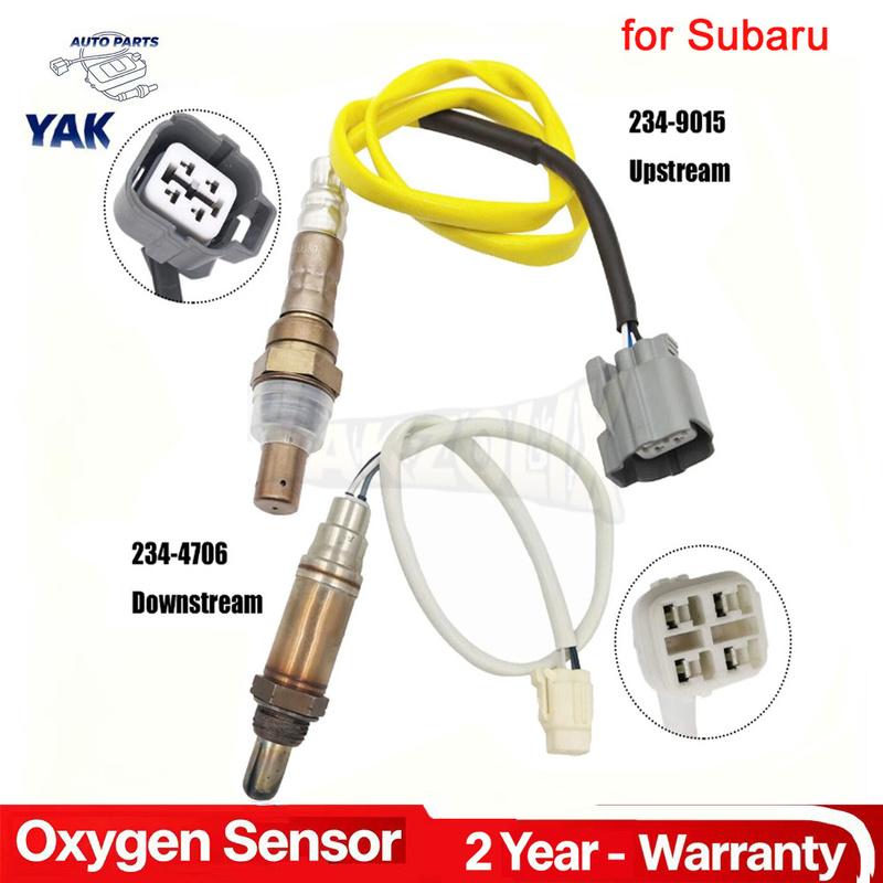 2Pcs O2 Oxygen Sensor for Subaru Forester Impreza Outback 2.5L Baja 2.5L 2003 2004 2005 2006 Up Downstream 234-9015 234-4706