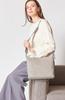 Salon de Alphard Genuine Leather Shoulder Bag for Women, Lightweight, Crossbody, Horizontal, Compact, Elegant, Stylish, Japanese Brand, Perfect for