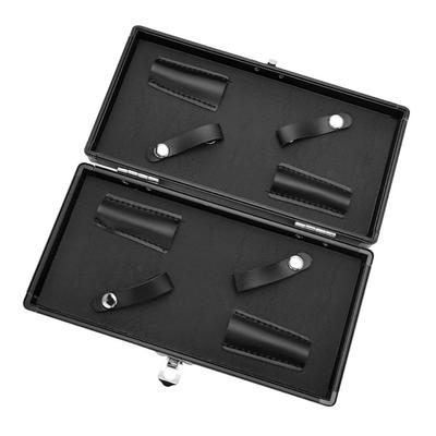 Hairdressing Hair Scissors Storage Box Shockproof Fall Organizer Hard Leather Toolbox Toolkit Barber Tool Shears Storage Case