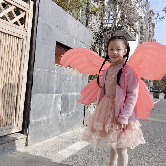 5Pcs Wings Balloons Creative No Leaks Exquisite Anti-deform Lightweight Decorative Aluminum Film Kids Butterfly Wings Balloons Party Supplies