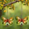 Auto On/Off Solar Butterfly Lantern 7-8H Lighting IP65 Waterproof Lamp Hanging Lantern  Outdoor