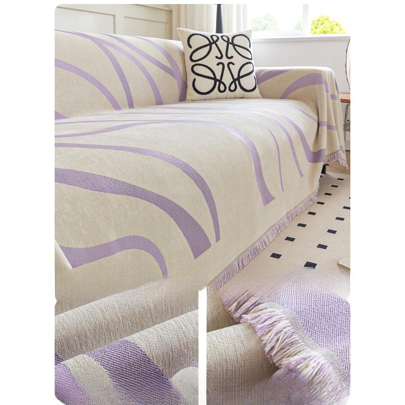 Anti-Scratching Chenille Sofa Cover Towel New Four Seasons Universal Sofa Cushion High Sense Cover Cover Blanket