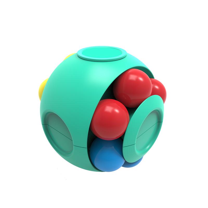Vánoční horská dráha Magická kostka Fidget spinner pro děti - Zlepšete inteligenci a uvolněte stres