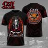 Beliebter Rocker Ozzy Osbourne 3D-Druck Herren Damen Hip Hop Trendiges Kurzarm-T-Shirt Harajuku Rundhals-T-Shirt Übergroßes Oberteil
