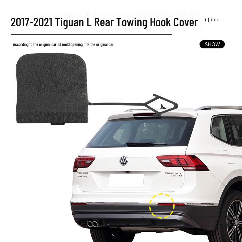 Volkswagen Tiguan L 2017-2021 Front and Rear Bumper Tow Hook Cover