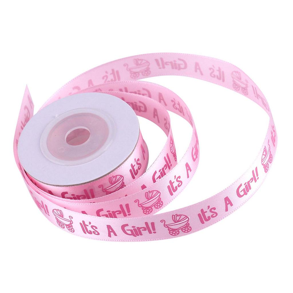 10YardsCelsiusRoll IT IS A BOY Baby Shower Christening Party Favor Gift Stain Ribbon Blue