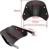 Motorcycle Retro Windscreen Windshield Wind Screen Deflector Cover for RoyalEnfield Royal Enfield Meteor Hunter 350 Interceptor 650 350 Himalayan 400
