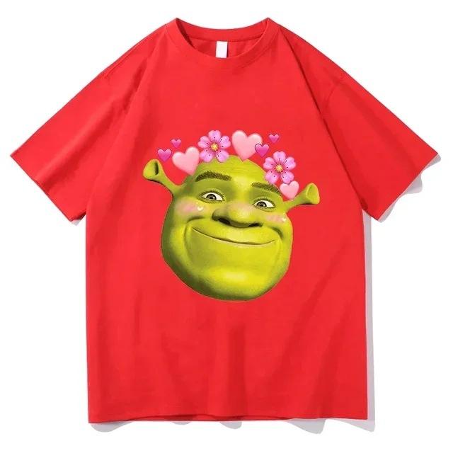 

Жіноча футболка Шрек Корейський одяг Графічна Вінтажна Психоделічна футболка Класична Університетська Жіноча Психоделічна Вінтажна Графічна 4XL
