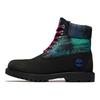 Timberland Stivali Corti da Esterno Durevoli Casual Impermeabili Serie Heritage Stivali da Donna Nero Blu A2G2KW