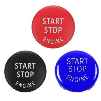 Buton de pornire a motorului de mașină nou, înlocuiți capacul întrerupător de oprire, accesoriu, decorare cheie pentru BMW X1 X5 E70 X6 E71 Z4 E89 Seria 35 E90 E91