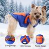 Autumn Winter Dog Jacket Clothes For Small Dogs Cat Windproof Cute Puppy Vest Coat With Harness Pocket Yorkie Outfits Apparel