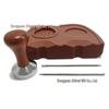 Beechwood Italian Coffee Tamper - Light Wood Handle, Available In 51/53/58mm