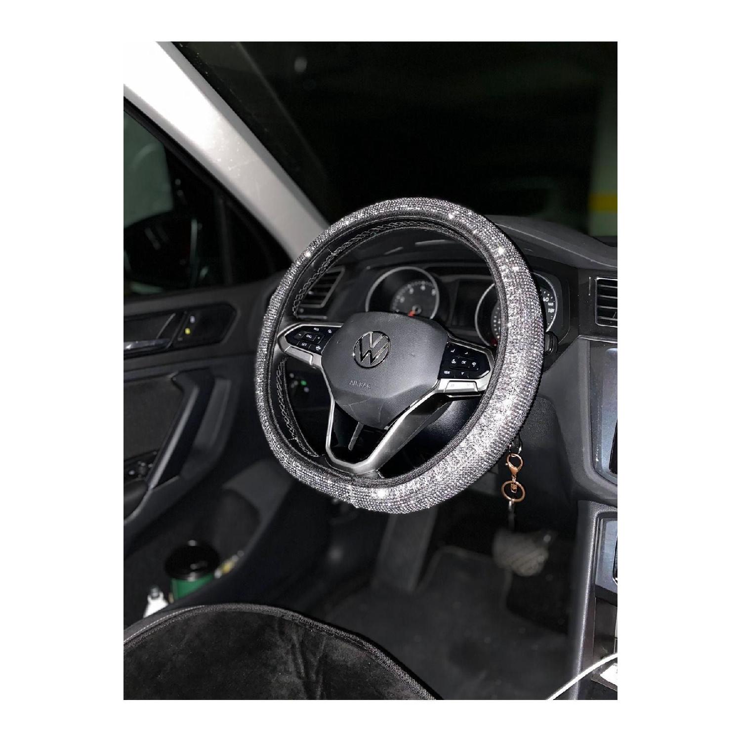 

Full Silver Stone Steering Wheel Cover