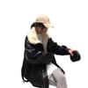 Leather Jacket Women's Fleece Thickened New Fur Integrated Retro Leather Jacket Loose Motorcycle Clothes