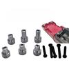 1 Set For 1/12 Modified Big Wheel Special Upgrade Parts MN82 MN82S Metal Car Shell Raise The Column Heighten Bracket