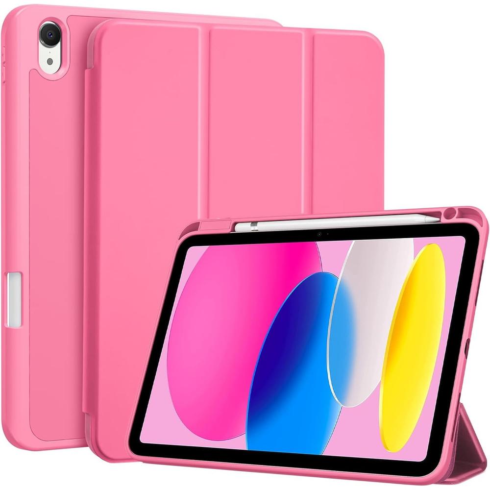 Case for iPad 11" 2025 A16 (11th Gen.) / iPad 10.9" 2022 (10th Gen.), Smartcase, Pink