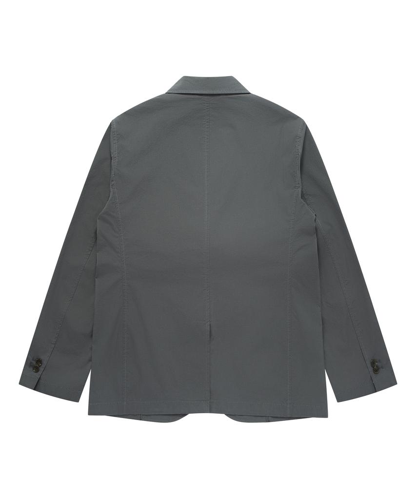 Solew Cotton Flap Pocket Jacket_Charcoal