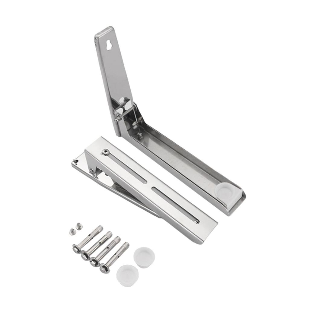 Microwave Oven Rack Accessory Carbon Steel Practical Extendable Sturdy Wall