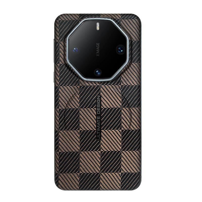 Applicable to Huawei mate60 RS Kevlar Magnetic Mobile Phone Case Aramid Fiber High-grade Hard Case 60RS Protective Case