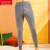 Hongdou Herren Verdickte Wollmischung Fleece Thermohose