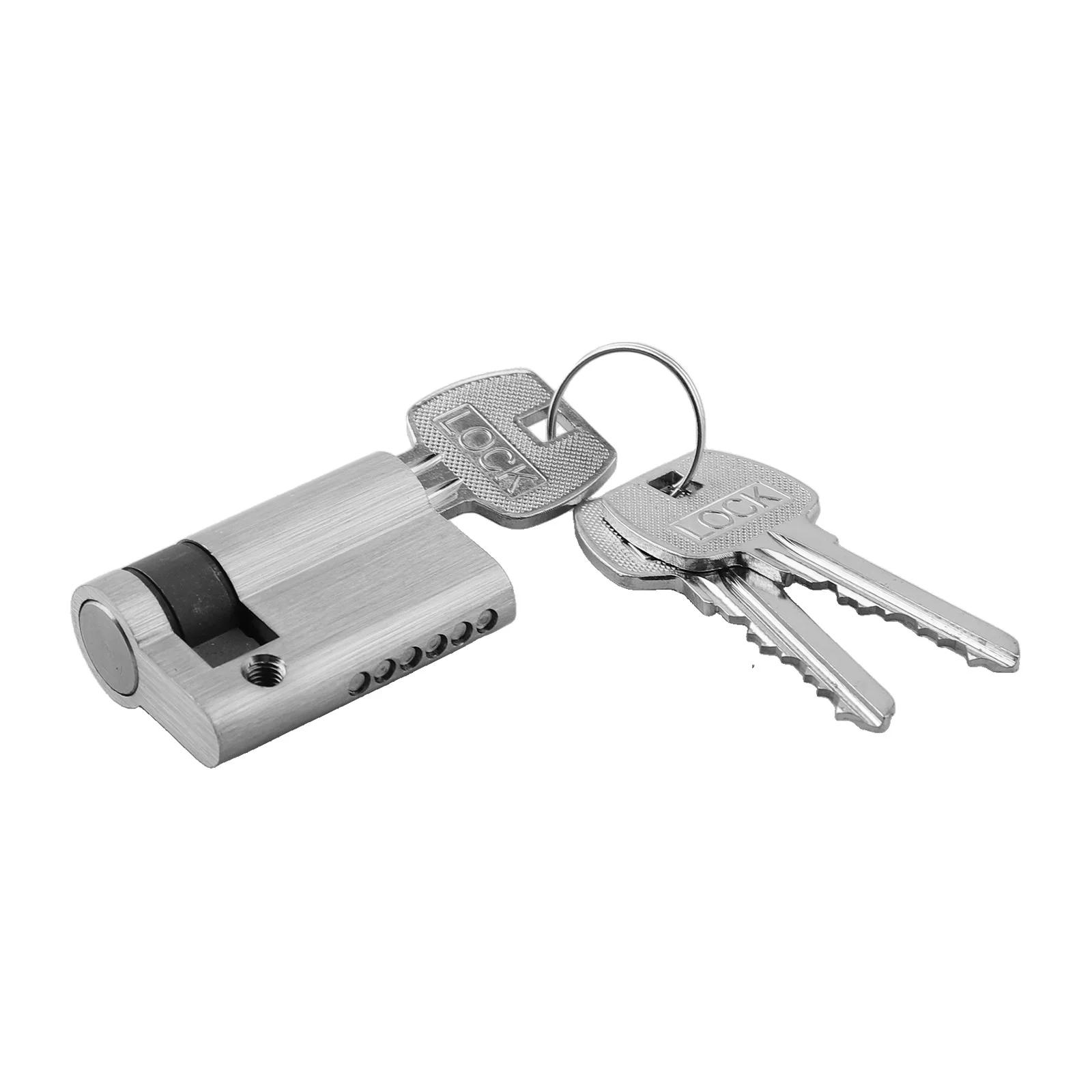 

All Copper Lock Cylinder 45mm Enhanced Security Lock Core for Doors Tamper Resistant Design for Home or Office China Mainland